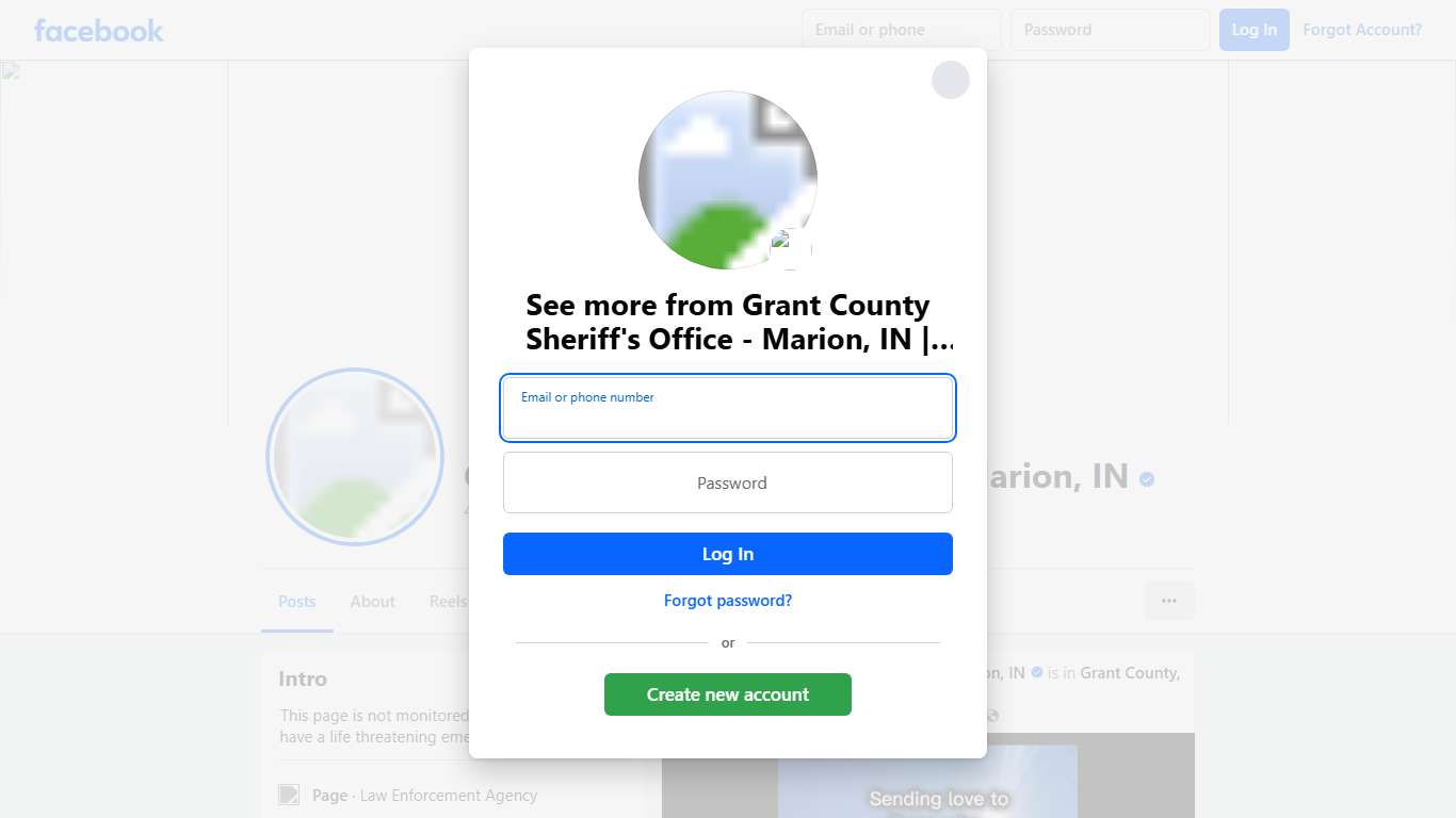 Grant County Sheriff's Office - Marion, IN Marion IN Facebook